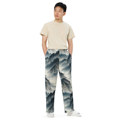 Wide-Leg Pants - Misty Peaks
