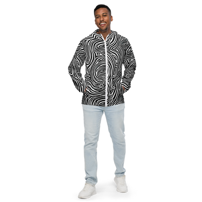 Men's Windbreaker - Vortex Veins