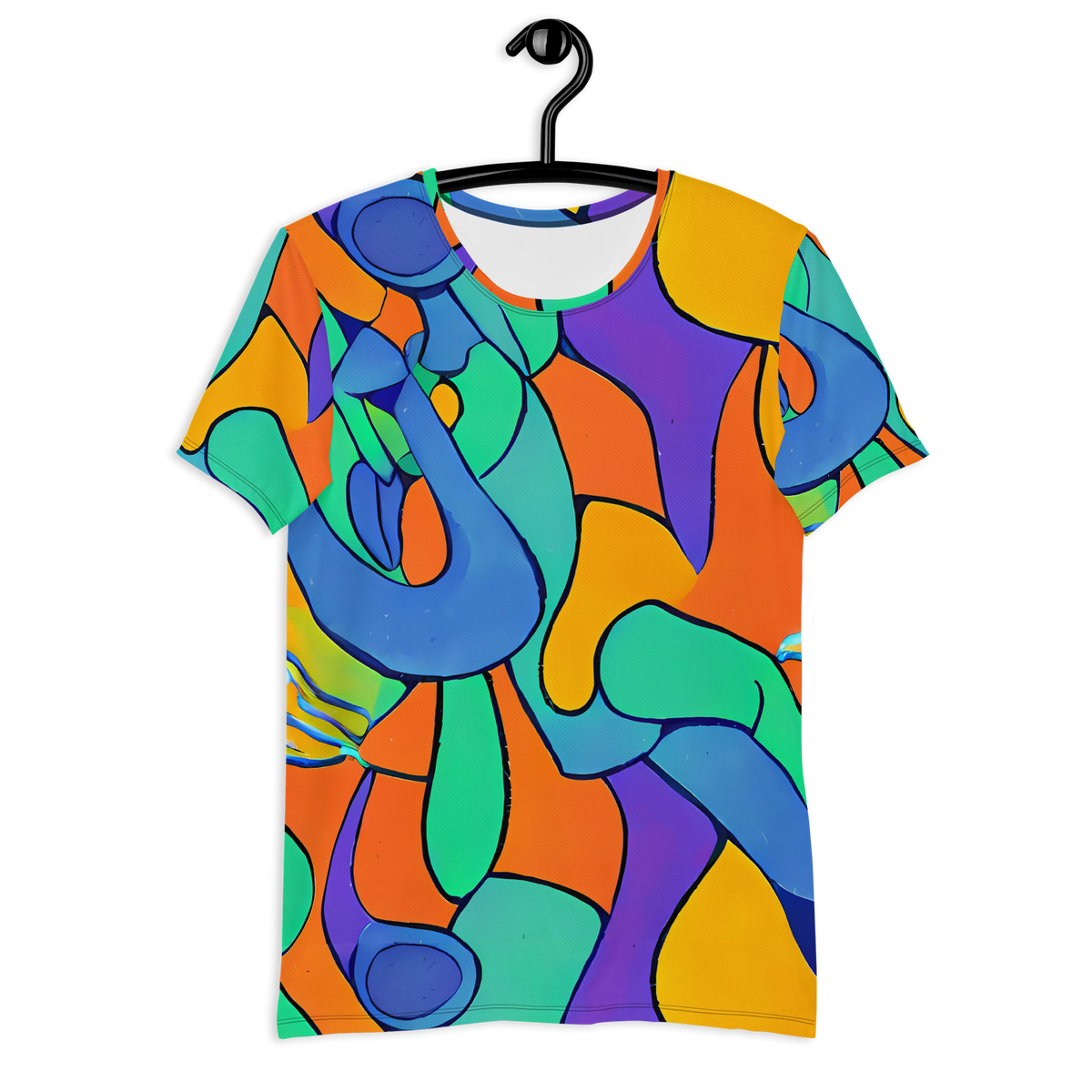 Men's Athletic T-Shirt - Archipenko Dream