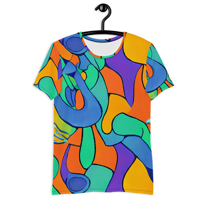 Men's Athletic T-Shirt - Archipenko Dream