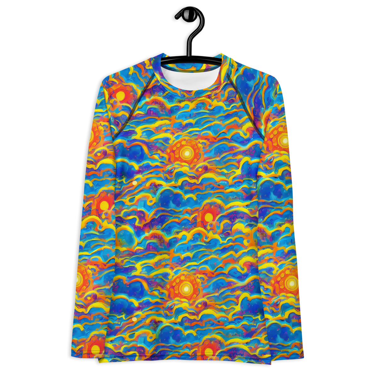 Women's Rash Guard - Chroma Ripple