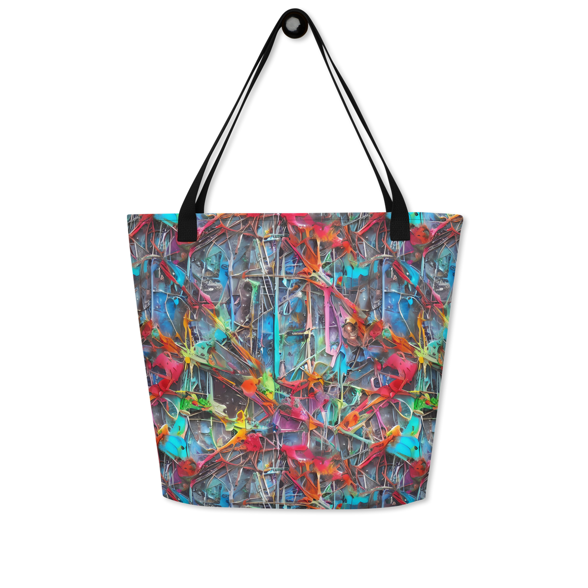 Large Tote Bag w/ Pocket - Junkyard Jewel
