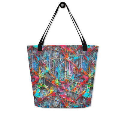 Large Tote Bag w/ Pocket - Junkyard Jewel