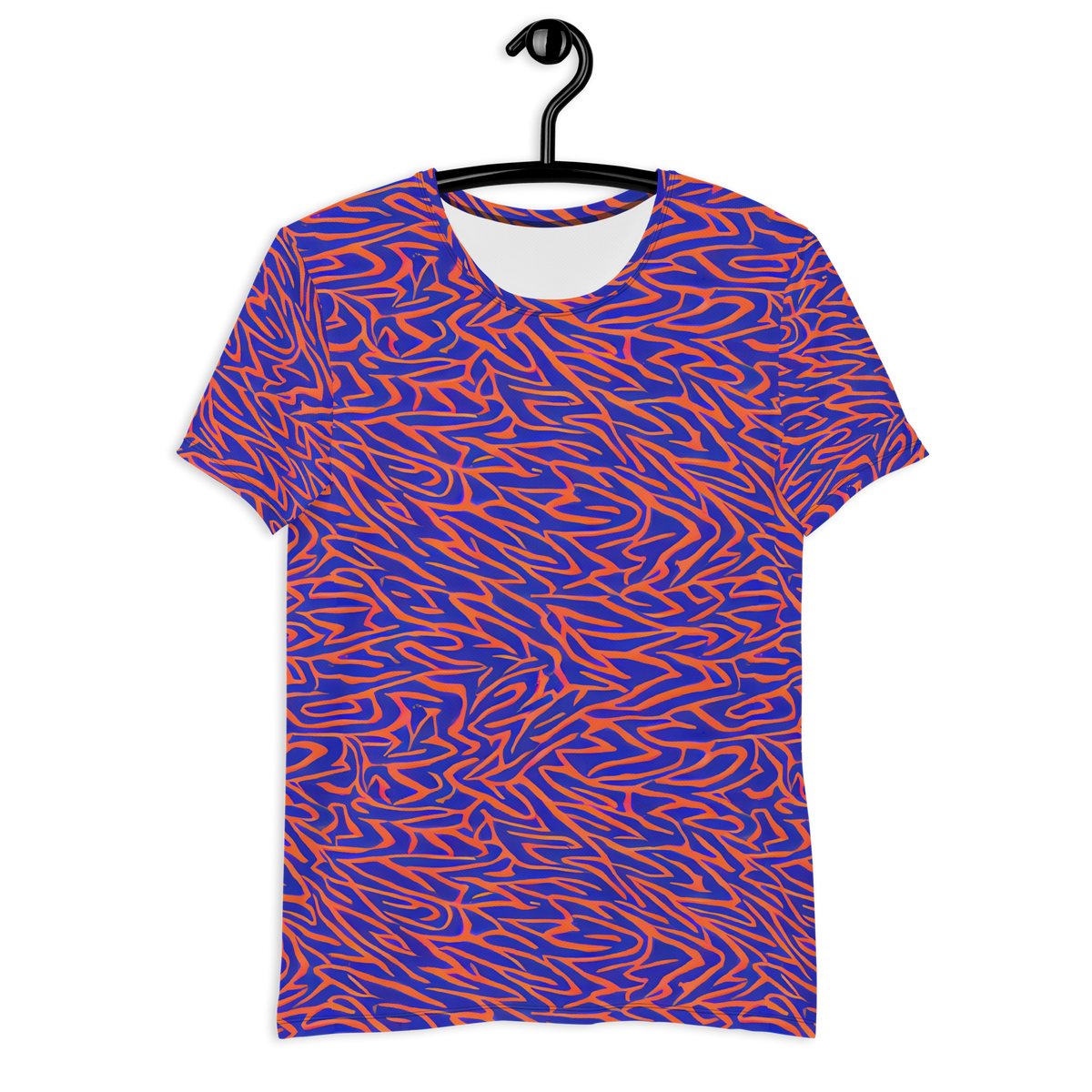 Men's Athletic T-Shirt - Sapphire Swirl