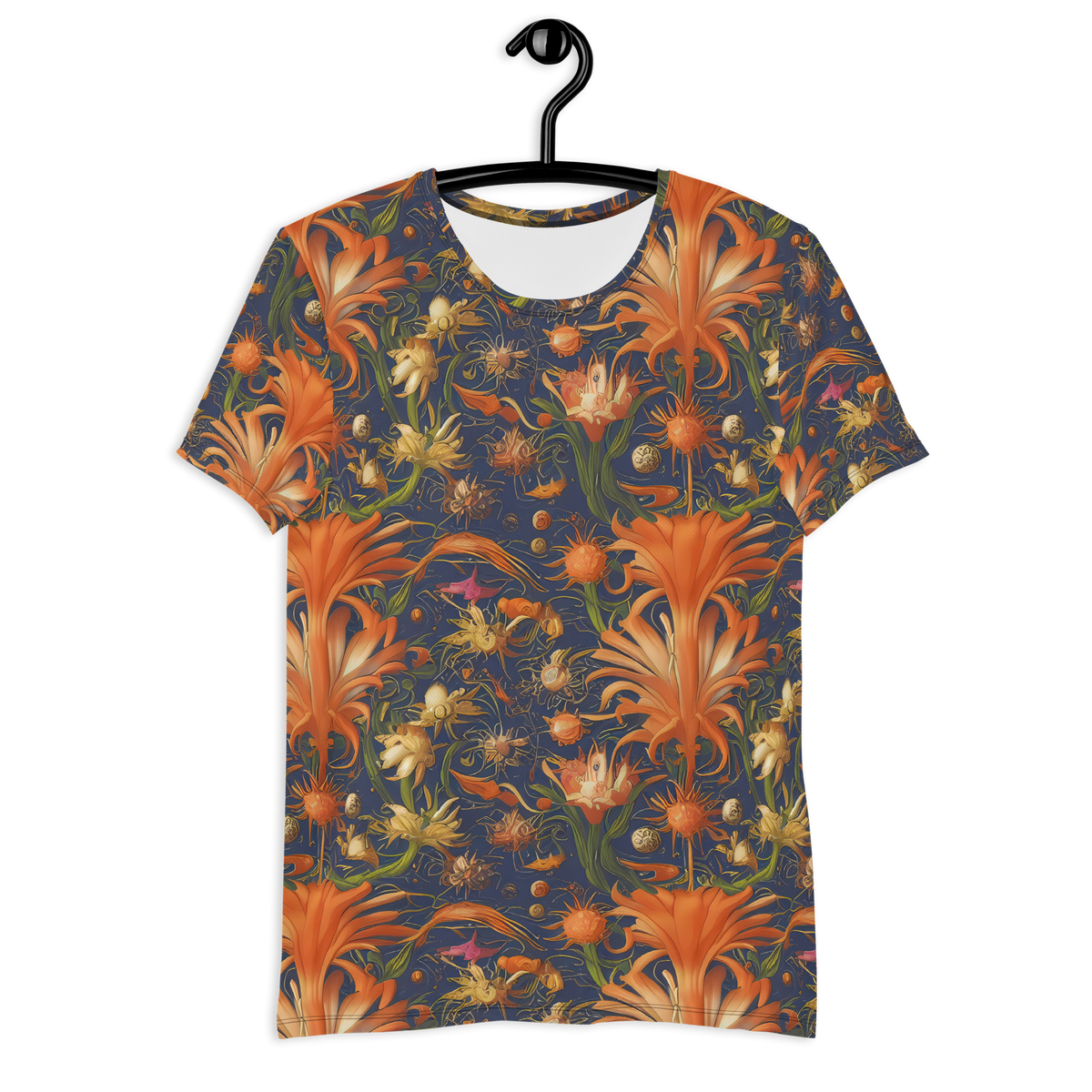 Men's Athletic T-Shirt - Stellar Blooms