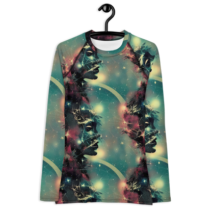 Women's Rash Guard - Galactic Serpent