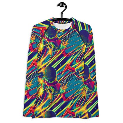 Women's Rash Guard - Cosmic Inferno