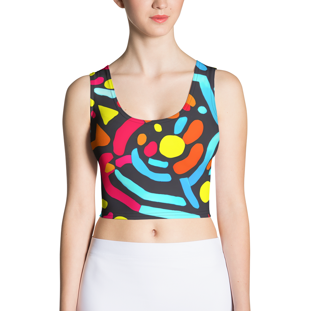 Crop Top - Midnight Stream