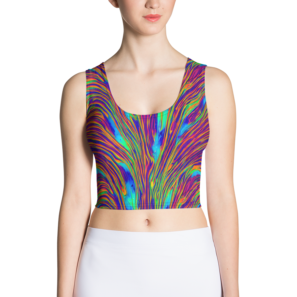Crop Top - Lux Waves