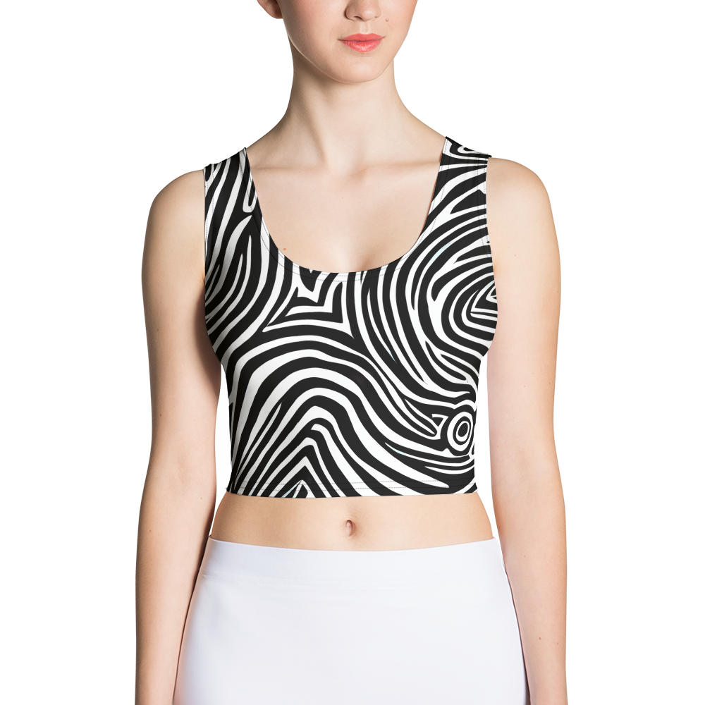 Crop Top - Vortex Veins