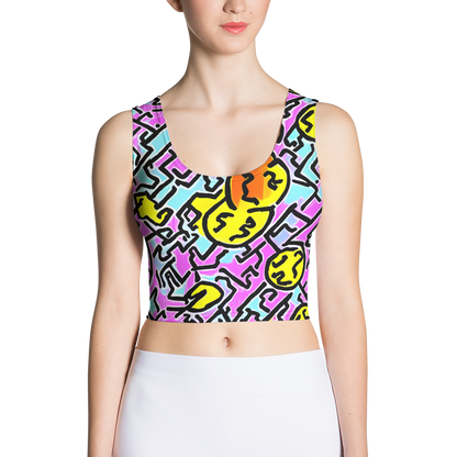 Crop Top - Punk Doodles
