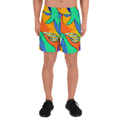 Men's Athletic Shorts - Archipenko Dream