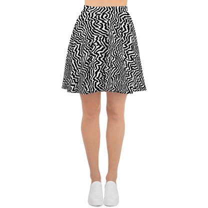 Skater Skirt - Static Swirl