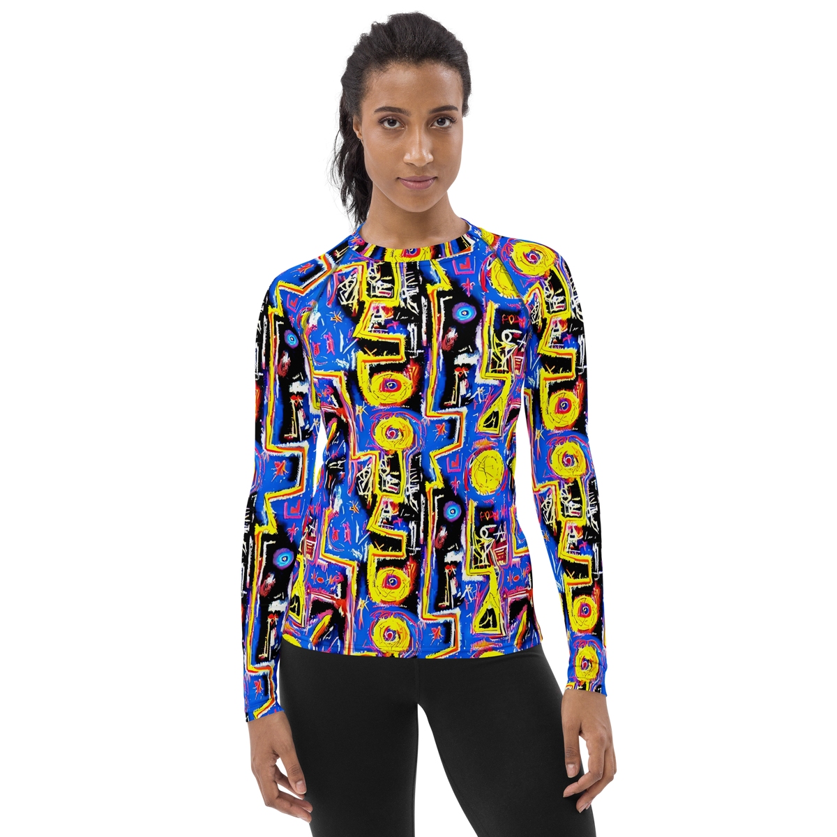Women's Rash Guard - Radiant Mayhem