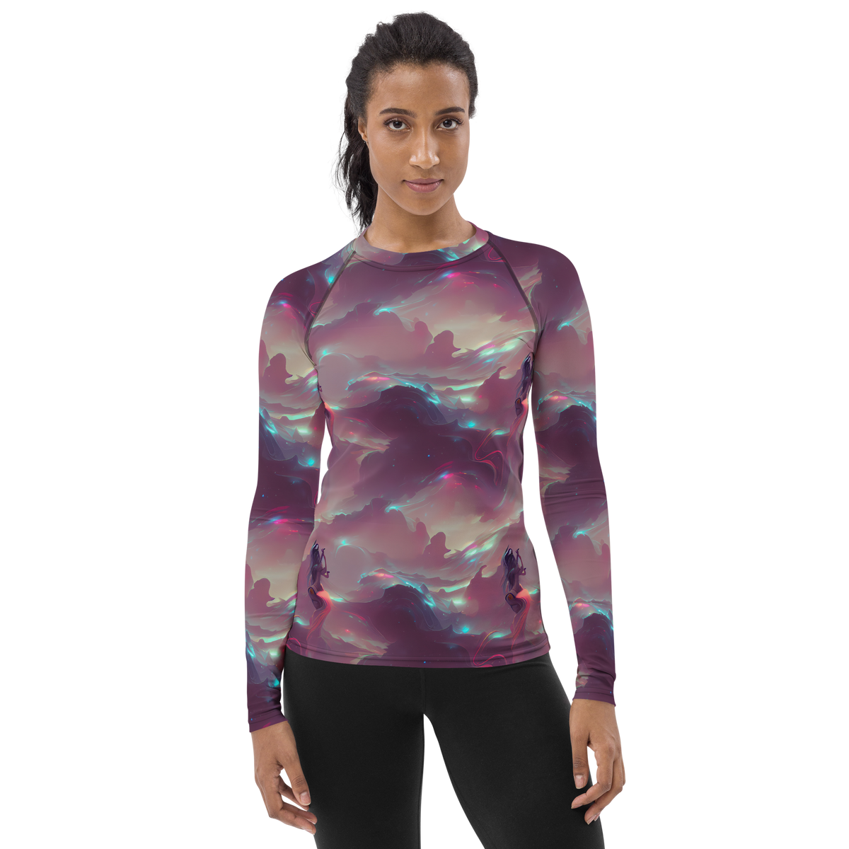 Women's Rash Guard - Astral Illusions