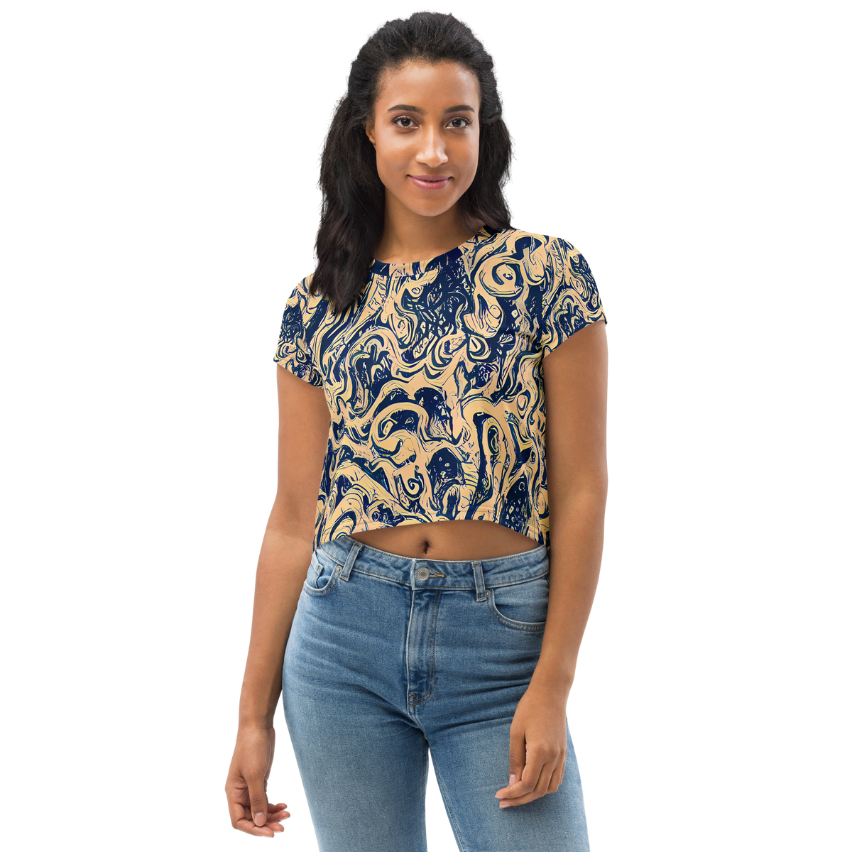 Women's Crop Tee - Doré Dreams
