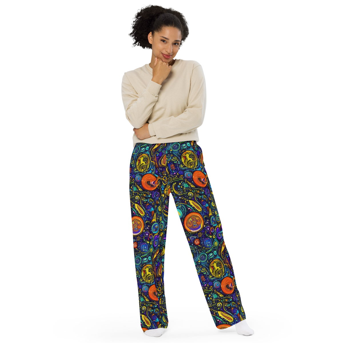 Wide-Leg Pants - Vasnetsov Vortex