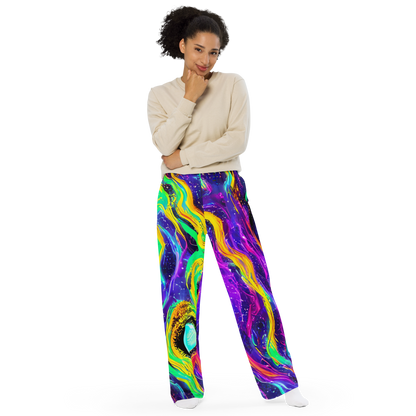 Wide-Leg Pants - Jackson Swirl