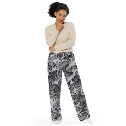Wide-Leg Pants - Mashburn Swirls