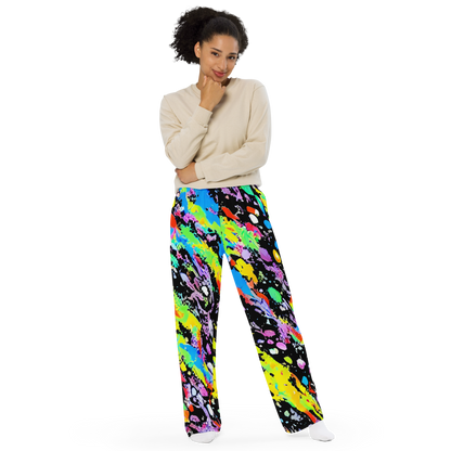 Wide-Leg Pants - Pollock Pulse