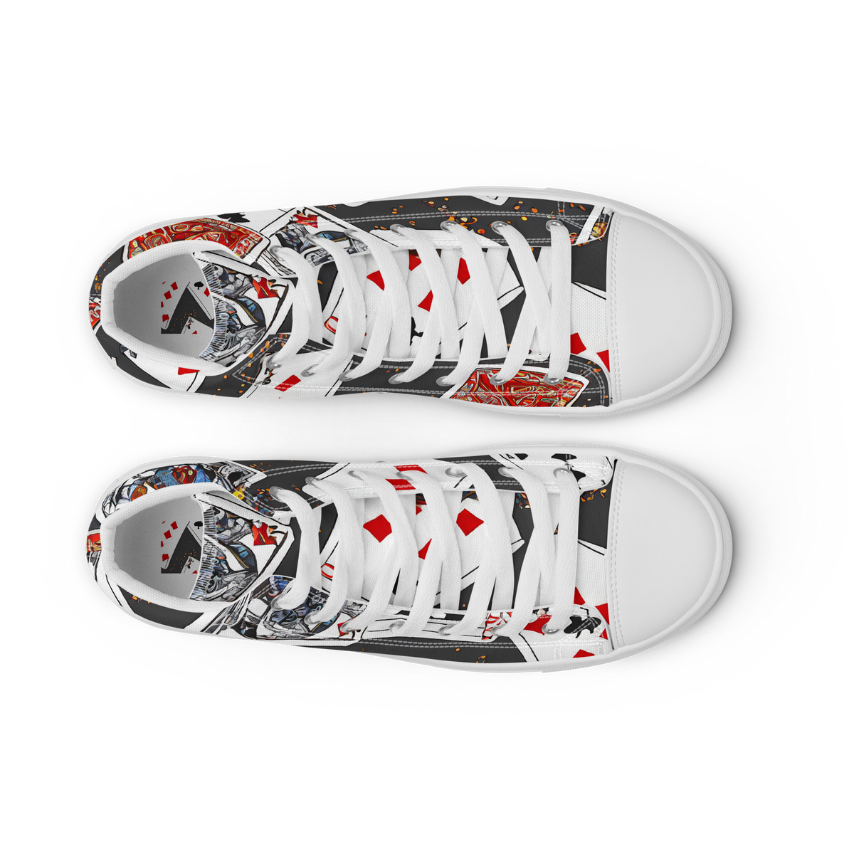 Women's High Top Canvas Shoes - Decked Out Dreams