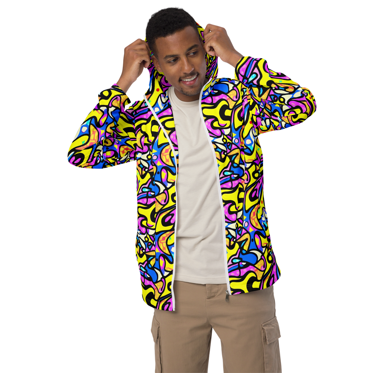 Men's Windbreaker - Britto's Odyssey
