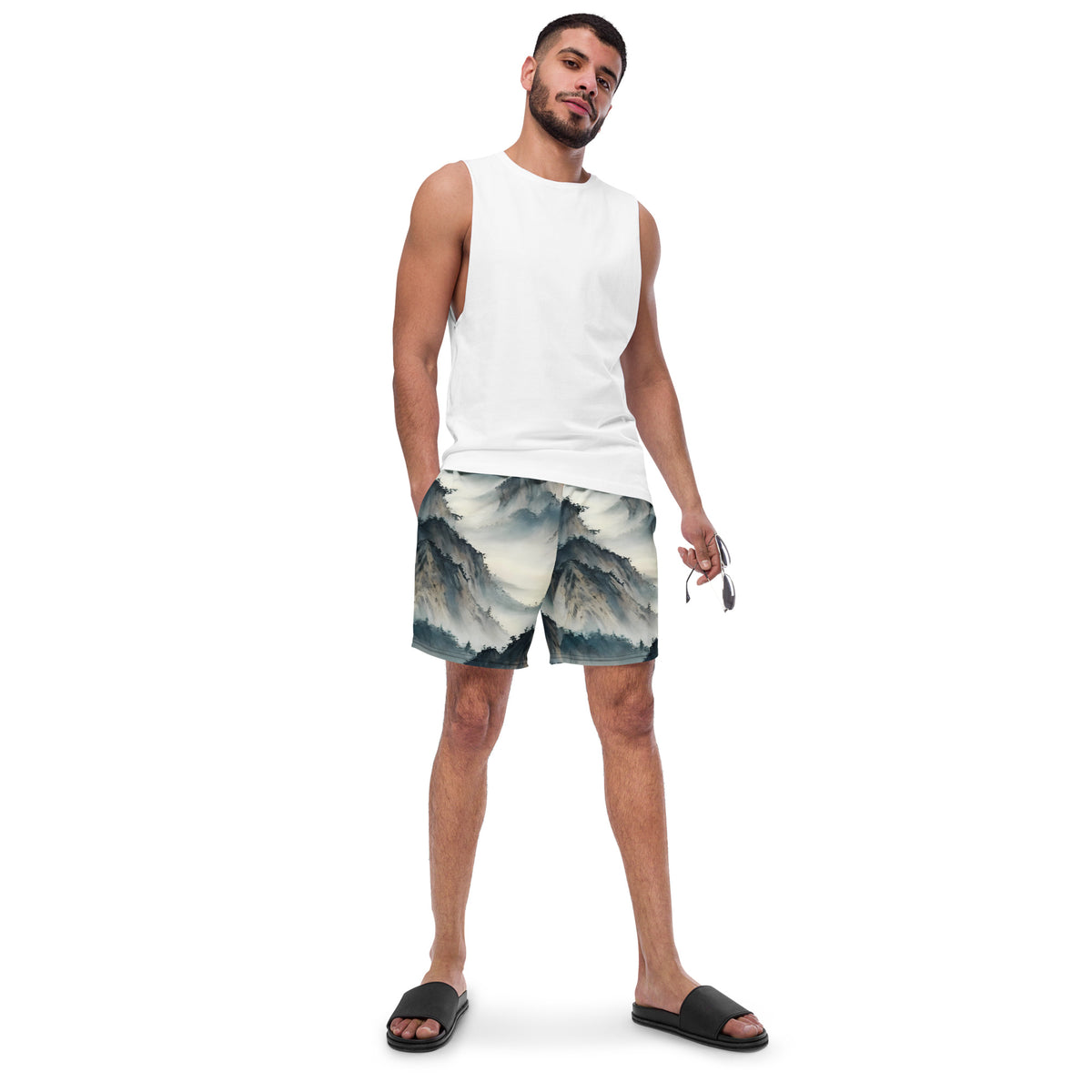 Swim Trunks - Misty Peaks