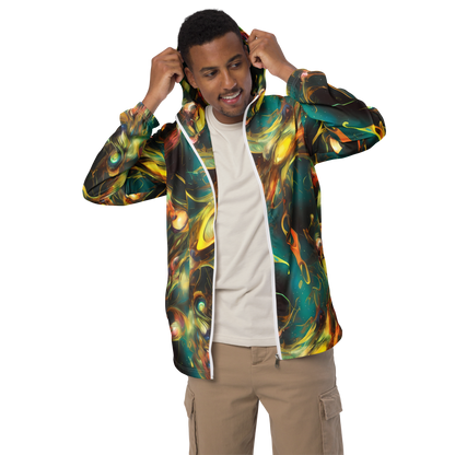 Men's Windbreaker - Elegant Whirl
