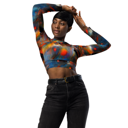 Long Sleeve Crop Top - Ethereal Eclat
