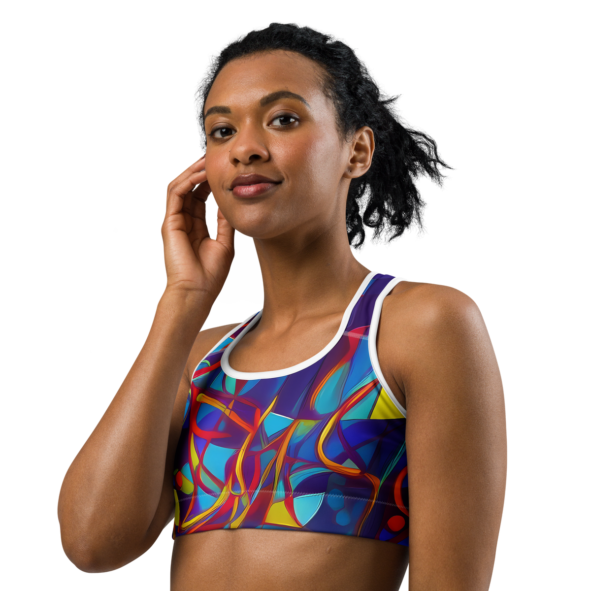 Sports Bra - Flickering Dreams