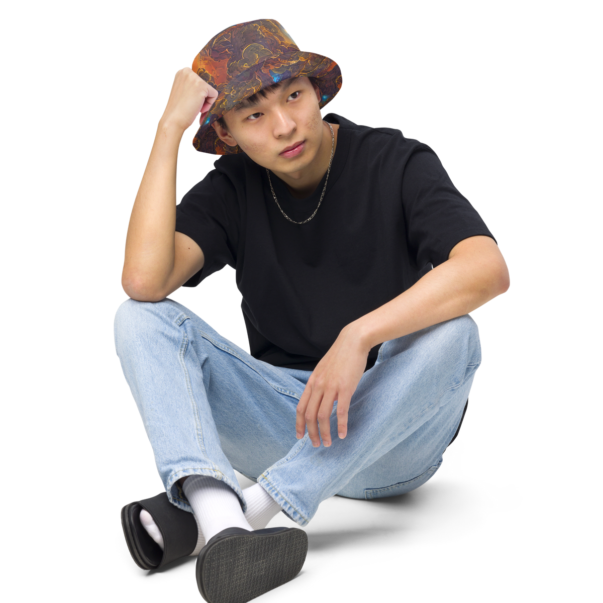 Reversible Bucket Hat - Pozzo Vortex