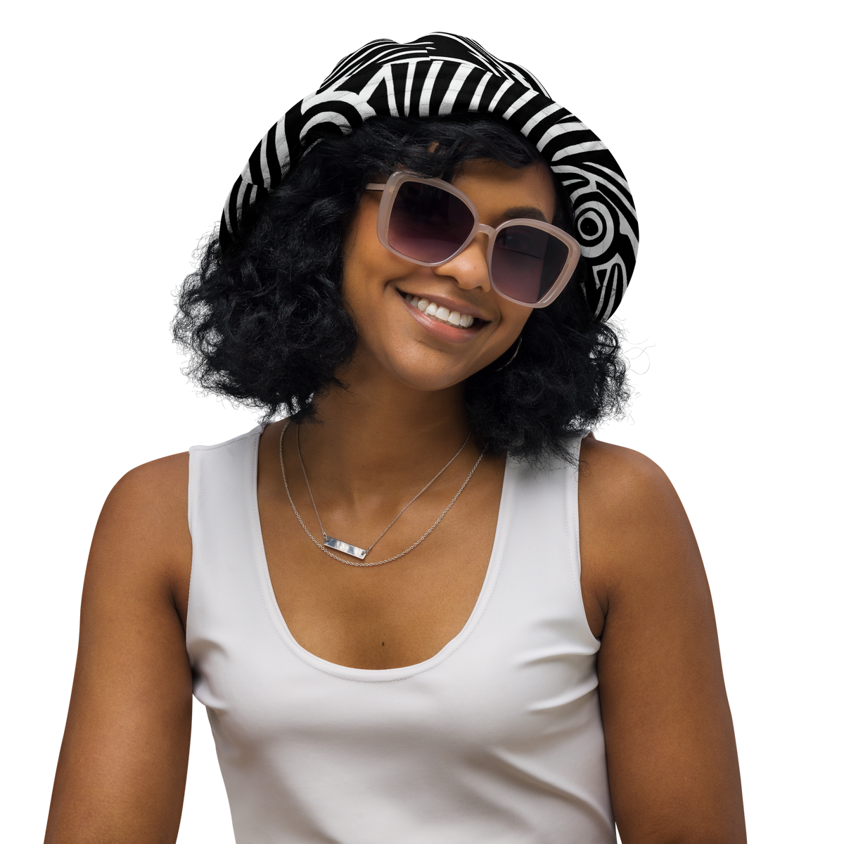 Reversible Bucket Hat - Vortex Veins