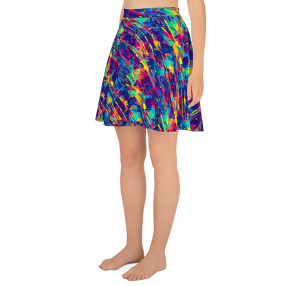 Skater Skirt - Spectrum Streaks