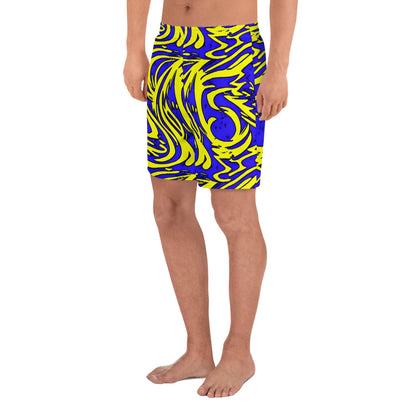Men's Athletic Shorts - Fleeting Firefly