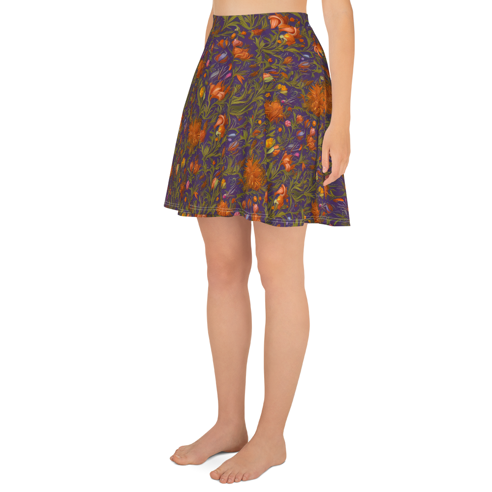 Skater Skirt - Botanical Nebula