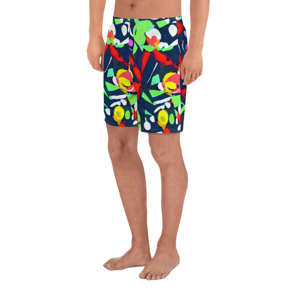 Men's Athletic Shorts - Chagall's Dream