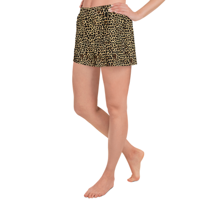 Women’s Athletic Shorts - Cheetah Mosaic