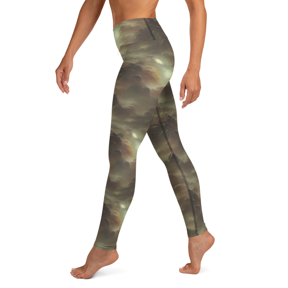Yoga Leggings - Celestial Dreamscape