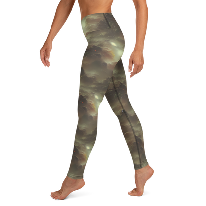 Yoga Leggings - Celestial Dreamscape