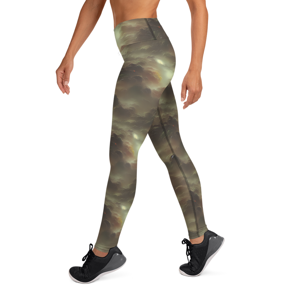 Yoga Leggings - Celestial Dreamscape
