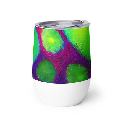 Wine Tumbler - Acid Raindrops