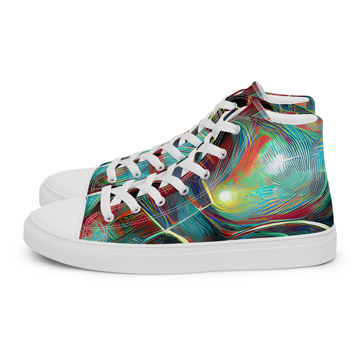 Men's High Top Canvas Shoes - Dreamwave