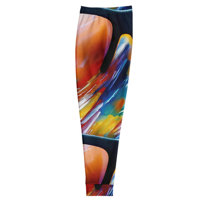 Men’s Joggers - Brushstroke Symphony
