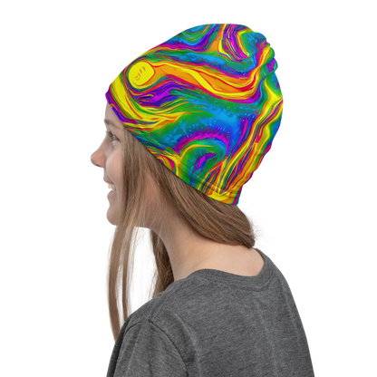 Neck Gaiter - Electric Aurora