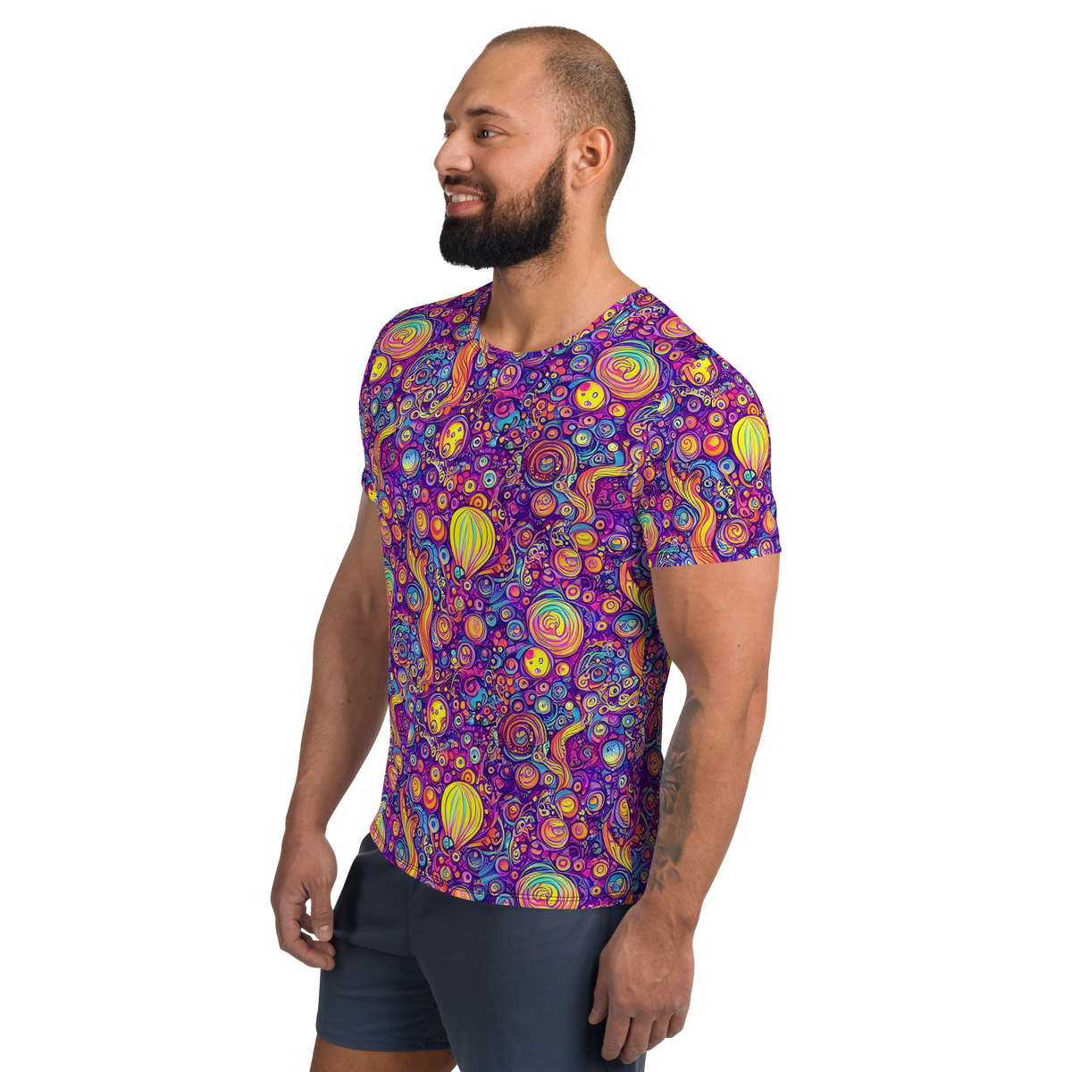 Men's Athletic T-Shirt - Festival of Whimsy