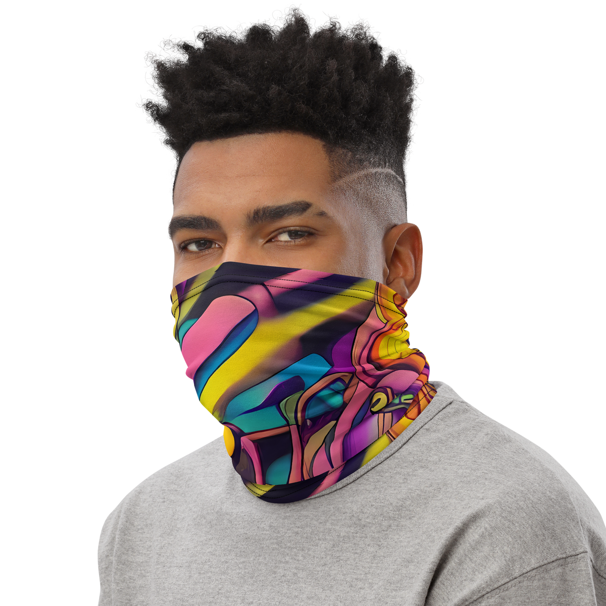 Neck Gaiter - Pre-Raphaelite Wave