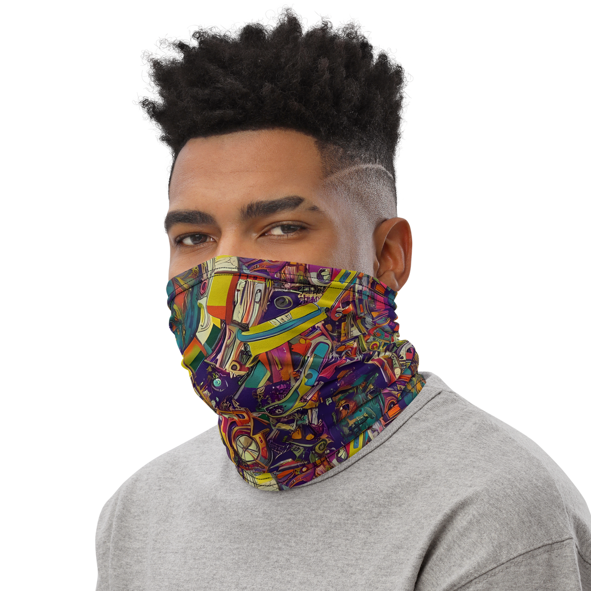 Neck Gaiter - Cosmic Collage