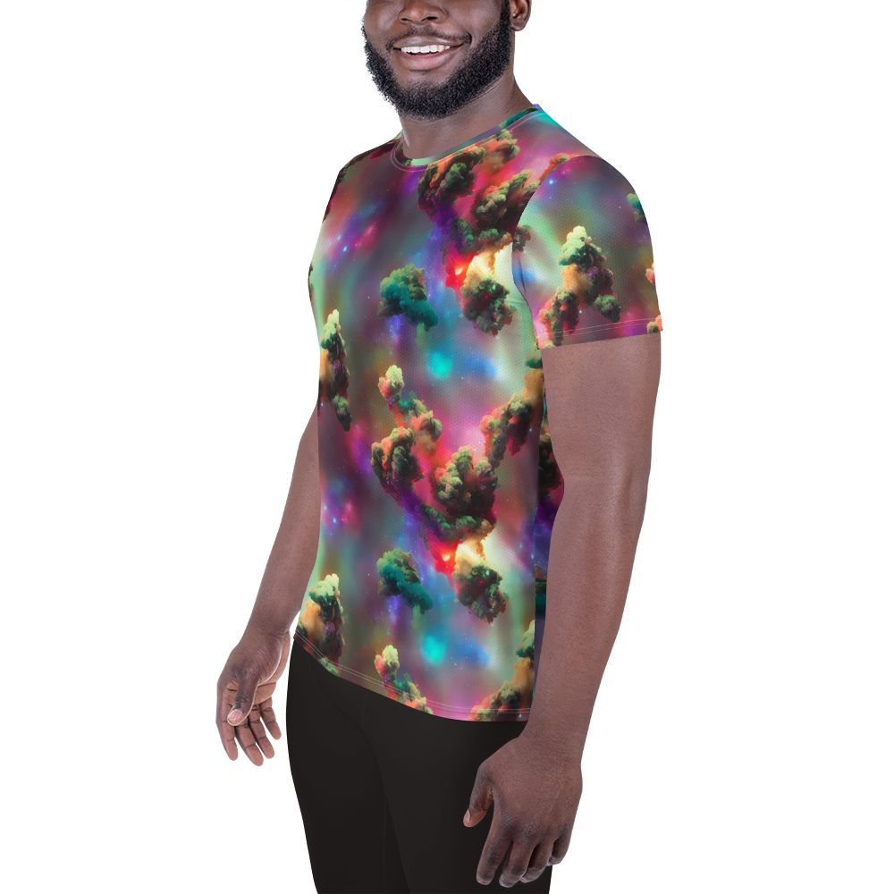 Men's Athletic T-Shirt - Nebula Dreams