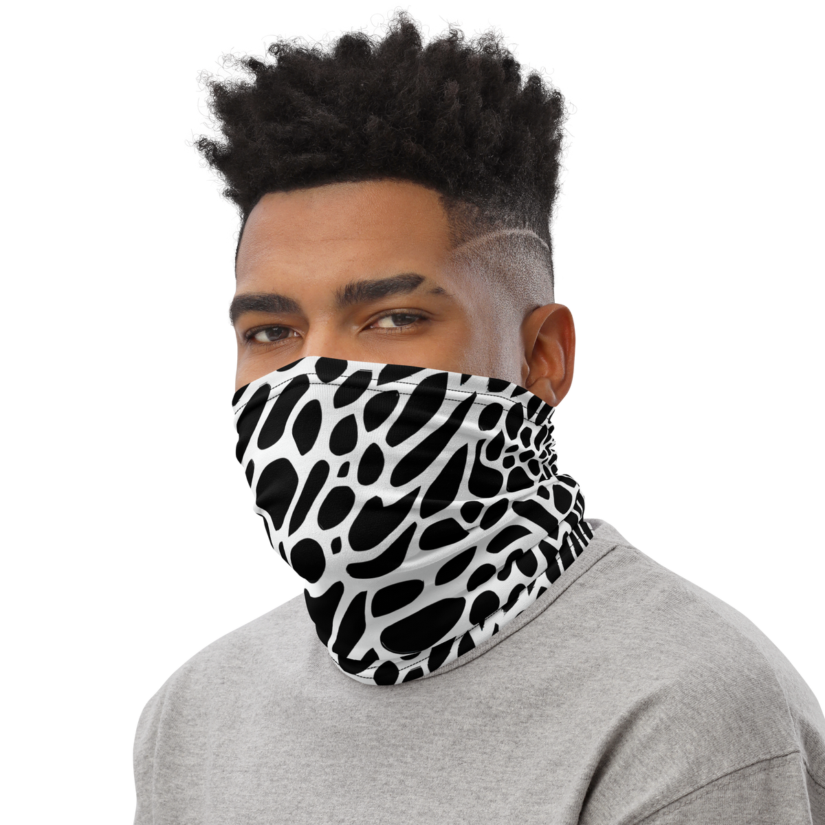 Neck Gaiter - Monochrome Mystique