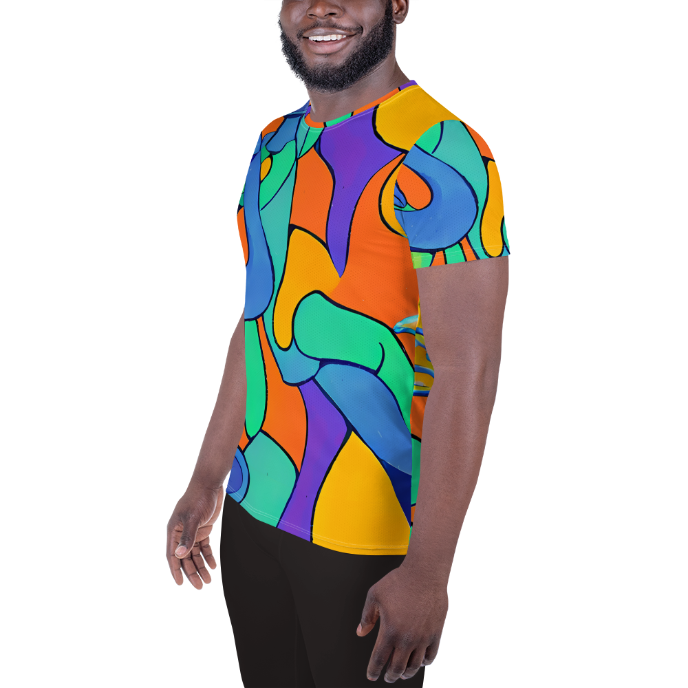 Men's Athletic T-Shirt - Archipenko Dream